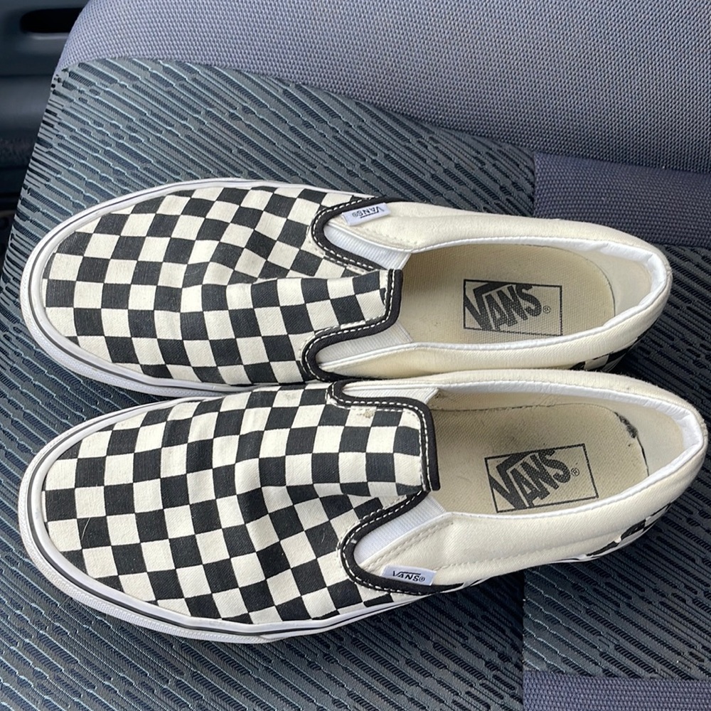 Checkered vans